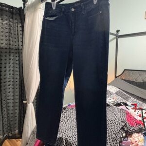 Judy Blue Dark Indigo Straight Leg Jeans